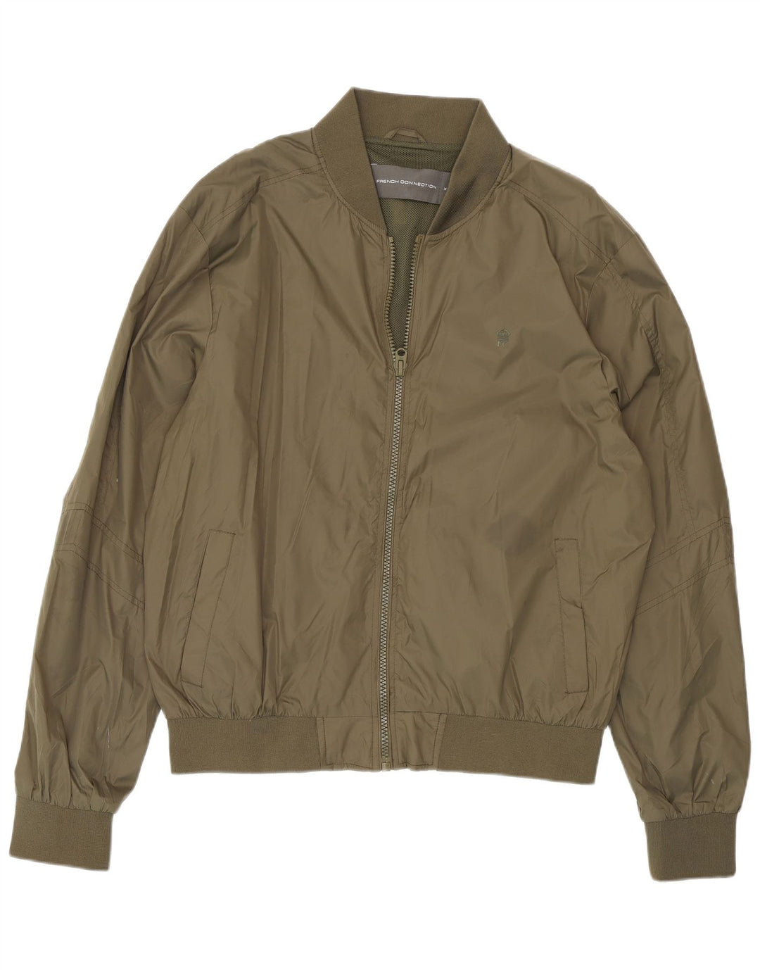 Giubbotto bomber da uomo French Connection UK 44 2XL Poliammide kaki