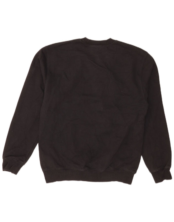 Felpa grafica da uomo Carhartt Maglione piccolo cotone nero