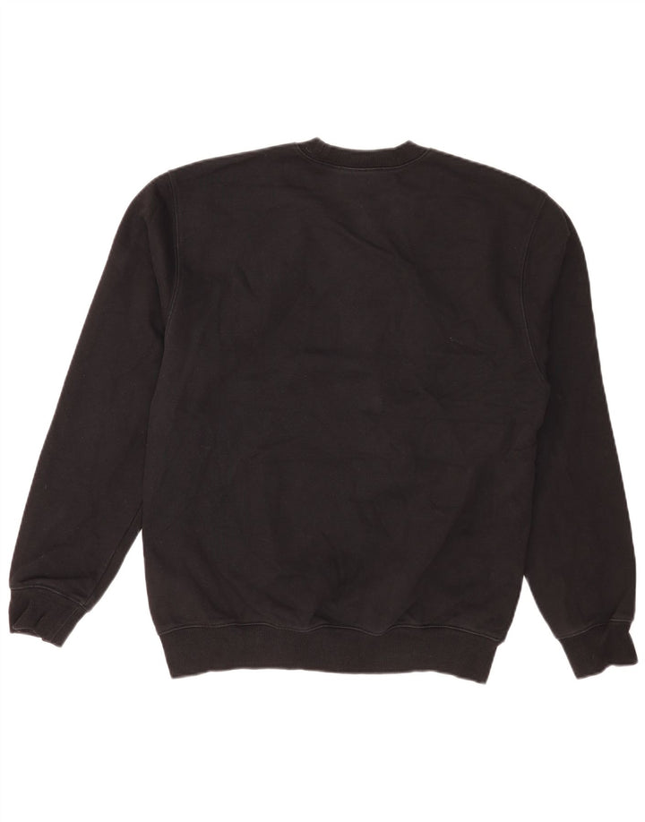 Felpa grafica da uomo Carhartt Maglione piccolo cotone nero