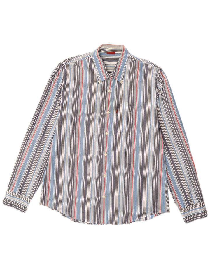 Camicia LEVI'S Uomo XL Cotone a righe blu