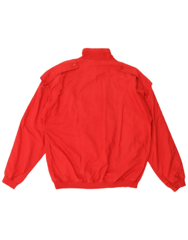 Giacca anorak militare New Fast da uomo C&A EU 48/50 cotone rosso medio