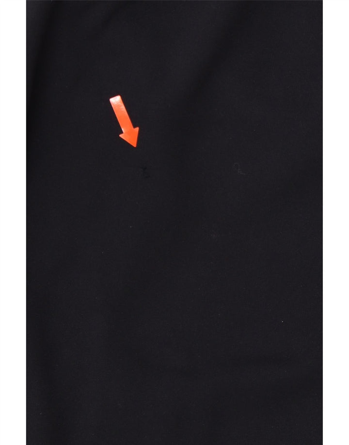 ABERCROMBIE & FITCH Felpa con cappuccio e zip da uomo XL poliestere blu navy