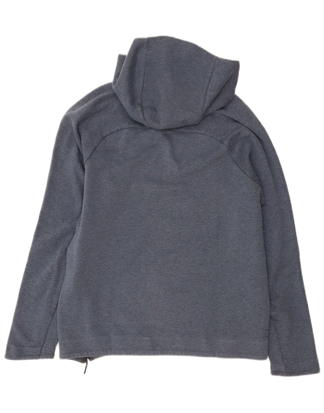 Felpa con cappuccio da uomo Nike, cotone medio blu navy