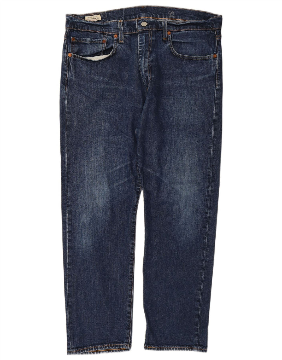 Jeans dritti da uomo LEVI'S W36 L27 cotone blu