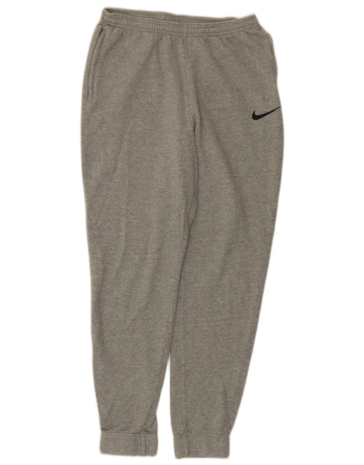 Pantaloni da tuta da uomo Nike Joggers grandi in cotone chiazzato grigio