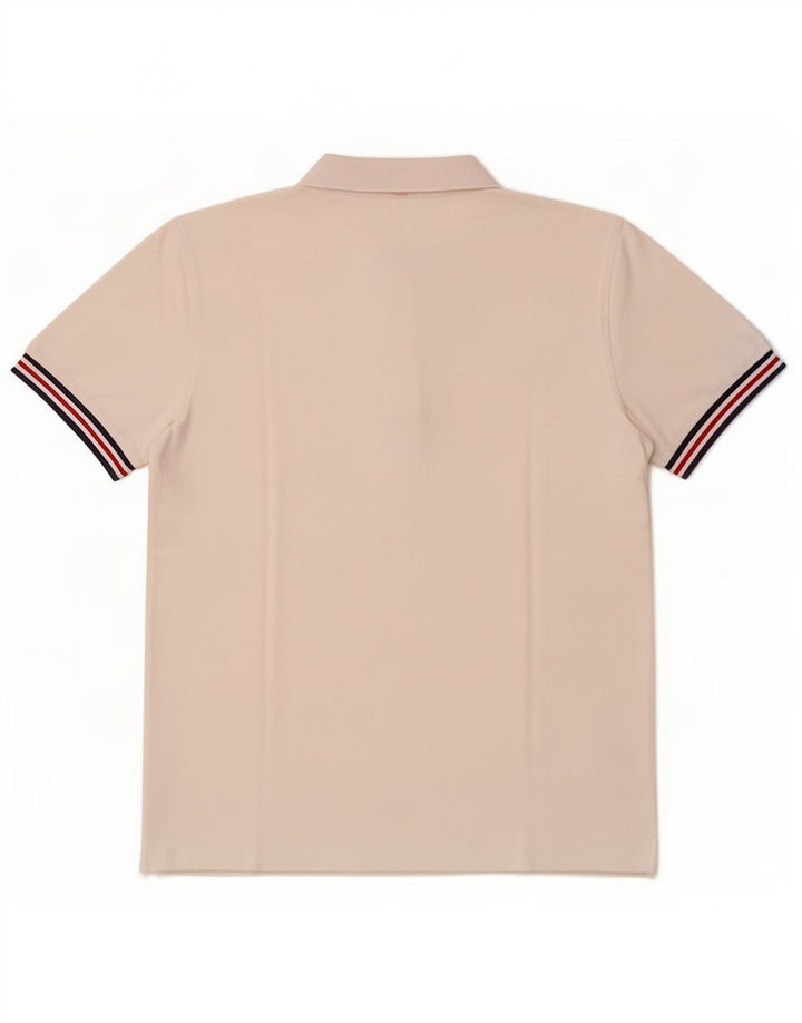 Polo da uomo Sun68 in cotone bianco medio