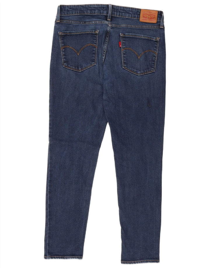 LEVI'S Jeans skinny 711 da donna W29 L30 Lyocell blu