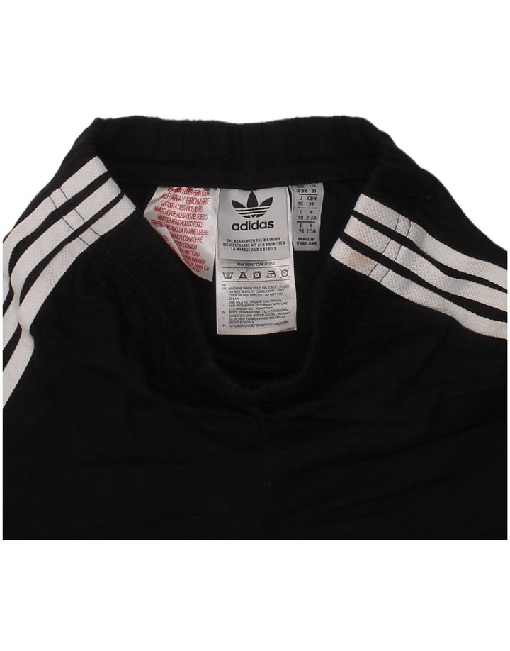 ADIDAS Boys Sport Shorts 2-3 Years  Black Cotton
