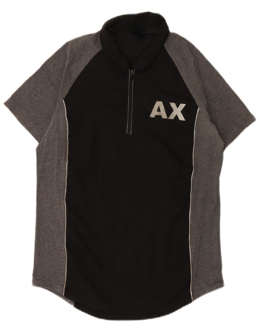 Polo grafica da uomo Armani Exchange Small Black Colourblock