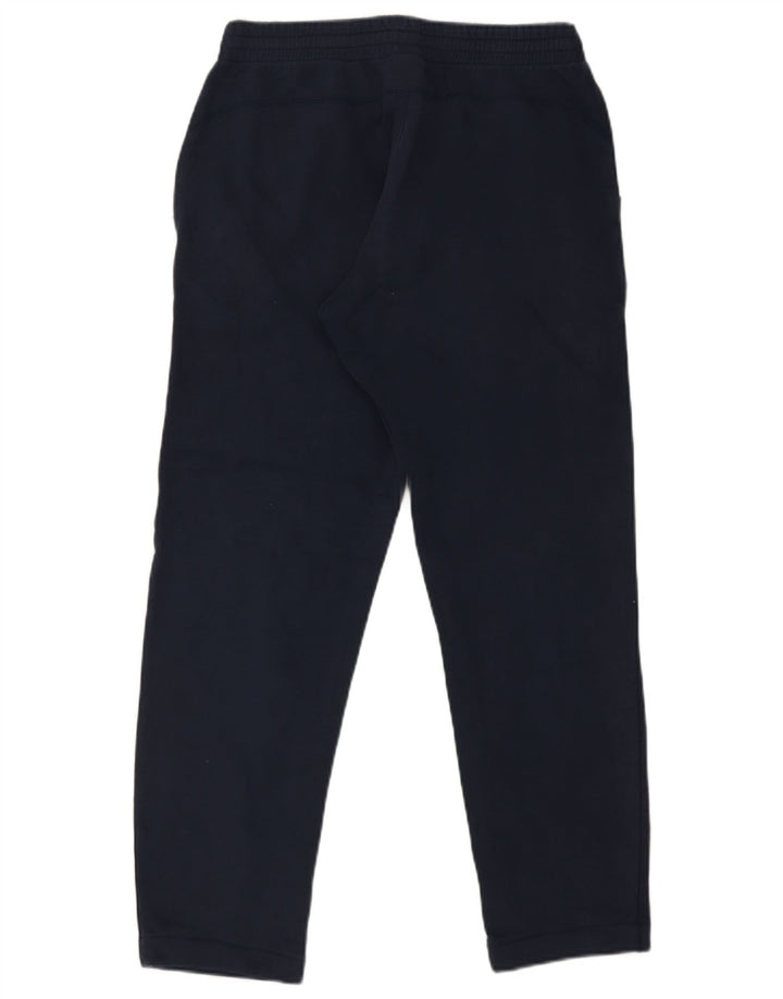 Pantaloni da tuta da uomo Adidas medi in cotone blu navy