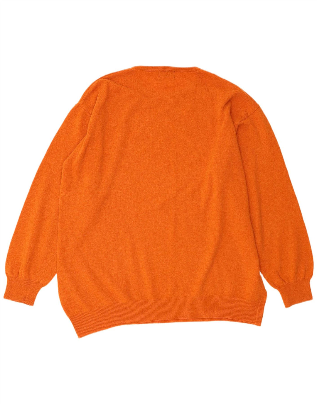 Maglione maglione girocollo da uomo Kappa 3XL arancione in lana d'agnello