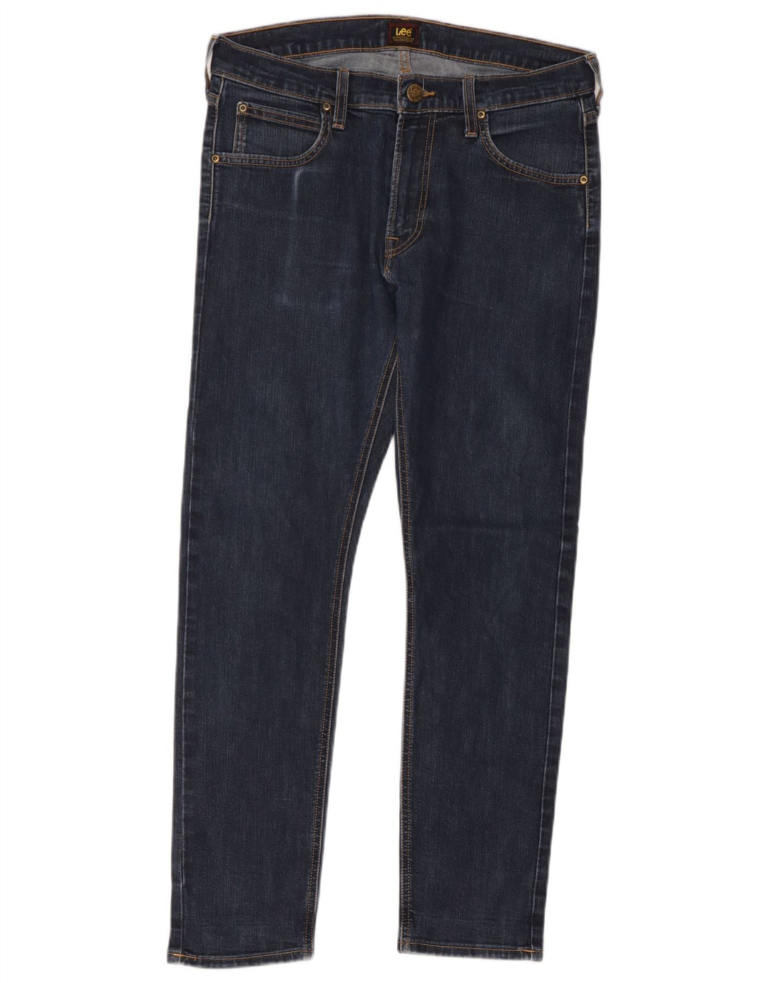 Jeans Lee Luke Slim da uomo W32 L32 in cotone blu navy