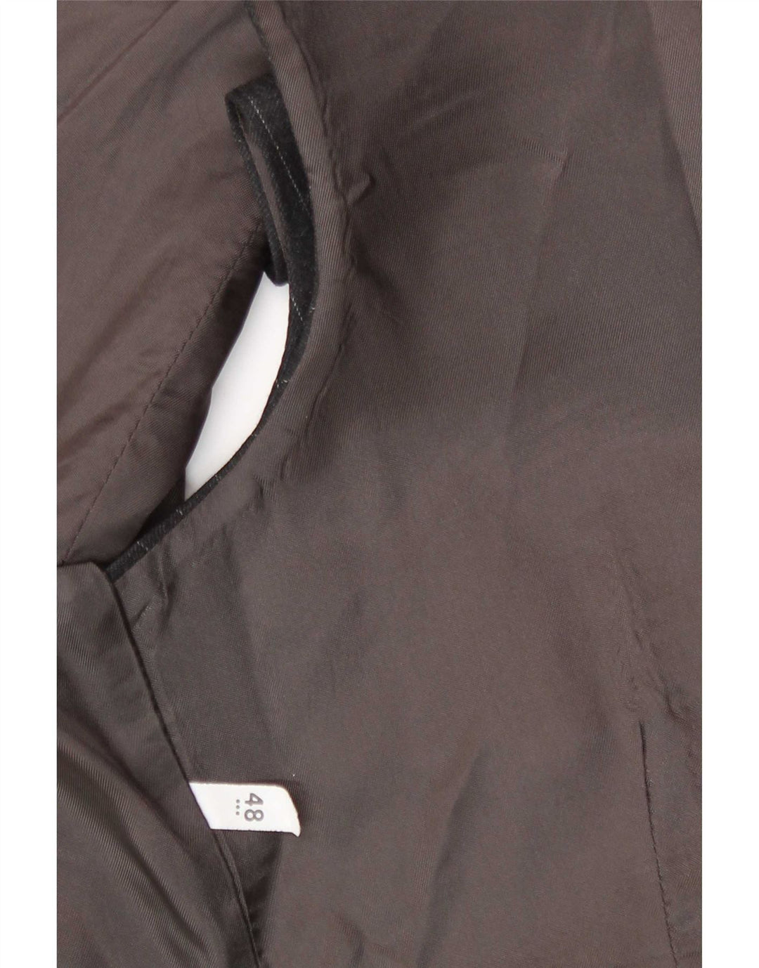 Gilet Vintage da Uomo IT 48 Gessato Grigio Medio