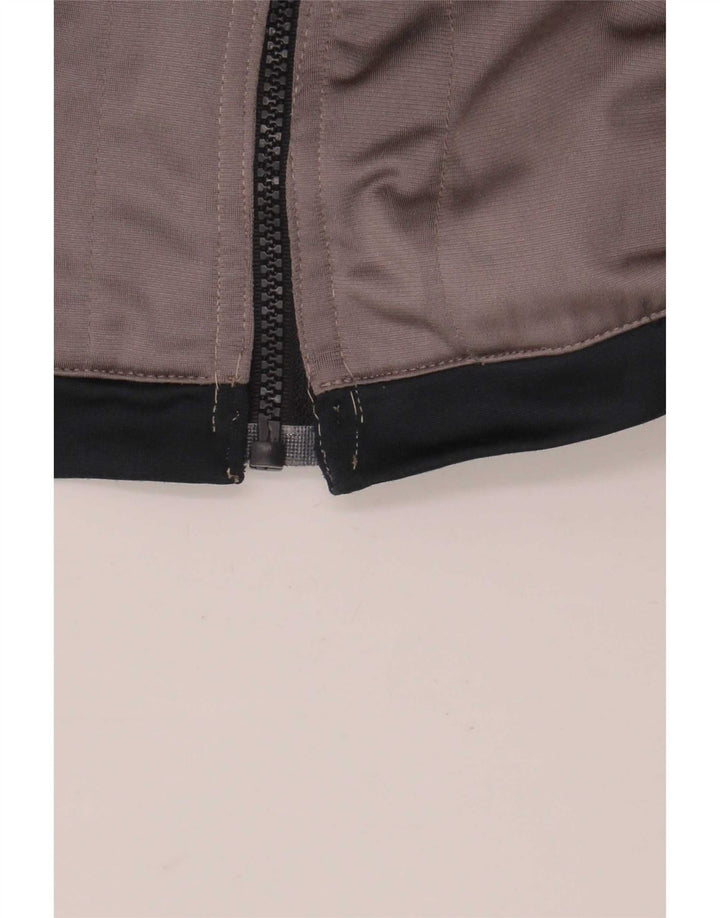 Giacca da tuta da uomo Diadora UK 48 2XL Poliestere color block grigio