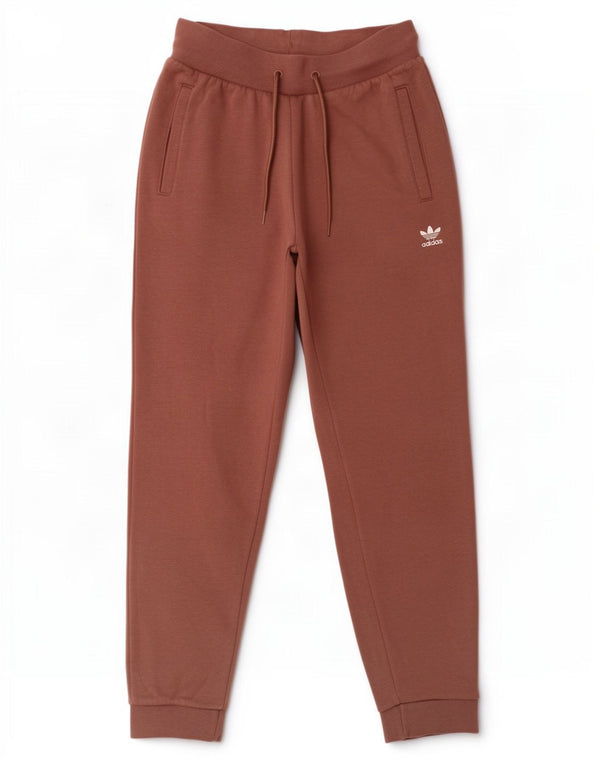 Pantaloni da tuta da donna Adidas Joggers UK 8 Small Marrone Cotone