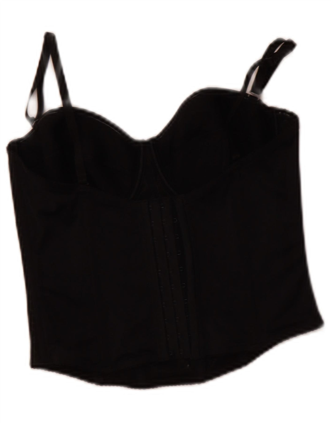Top corsetto corto da donna TRIUMPH UK 4 XS poliestere nero