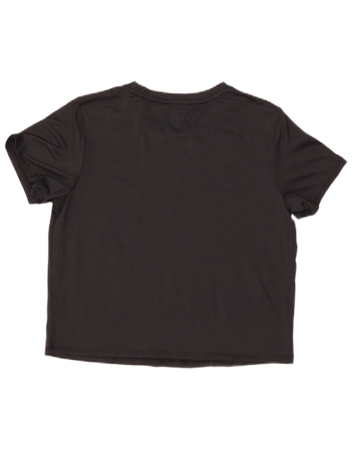 T-shirt corta da donna PUMA UK 14 media nera