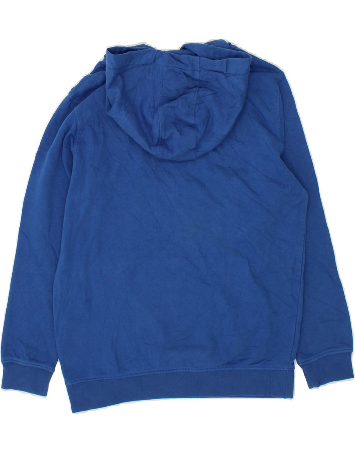 VANS Womens Hoodie Jumper UK 14 Large Blue Cotton Vintage Vans and Second-Hand Vans from Messina Hembry 