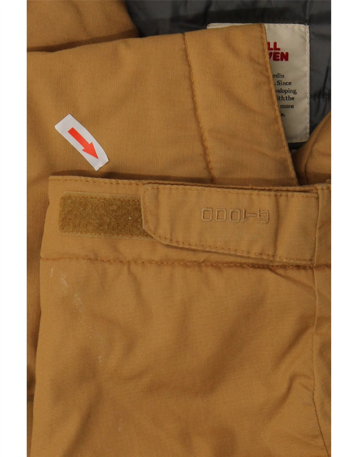 Giacca a vento con cappuccio da uomo Fjall Raven UK 42 XL Beige