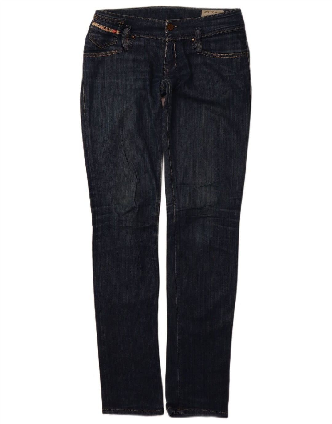 DIESEL Womens Matic Skinny Jeans W27 L34 Navy Blue