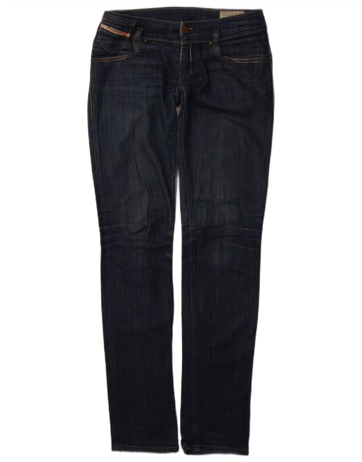 DIESEL Womens Matic Skinny Jeans W27 L34 Navy Blue