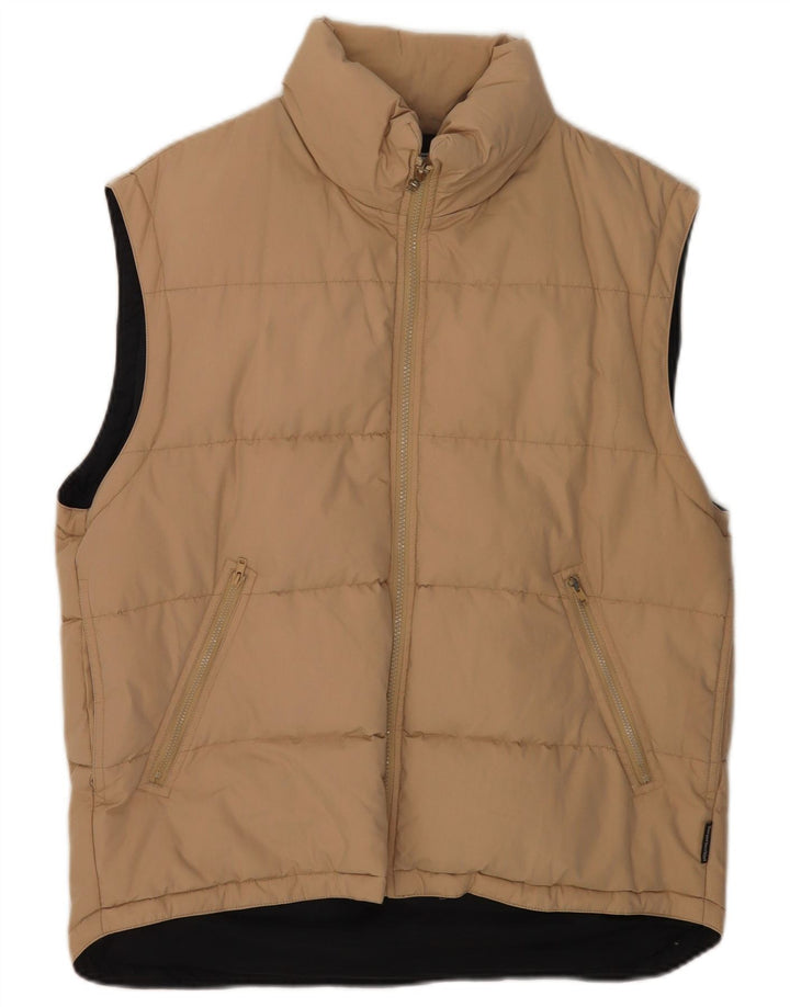 Gilet imbottito da uomo Sergio Tacchini UK 40 Large Beige
