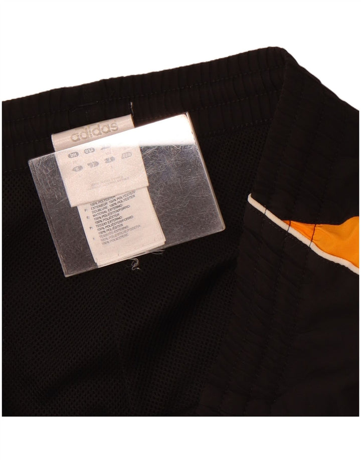 Pantaloncini sportivi Adidas da ragazzo 12-13 anni Poliestere color block nero