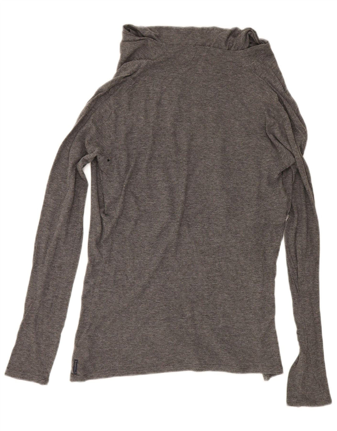 Top Armani Jeans da donna manica lunga EU 44 XL cotone grigio