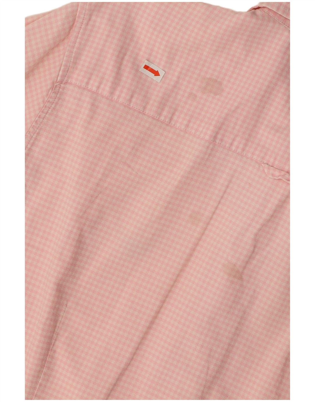 GANT Camicia a maniche corte da donna UK 20 Large Pink Gingham