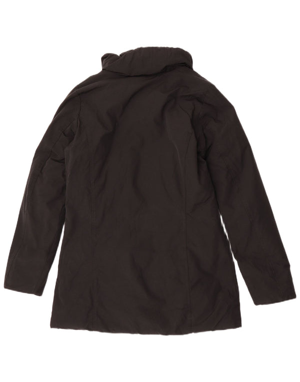 Cappotto imbottito da donna Woolrich UK 10 piccolo cotone nero