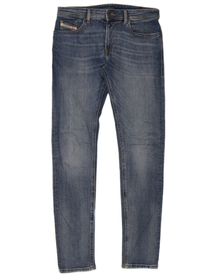 Jeans slim da uomo Diesel Thommer W31 L34 cotone blu