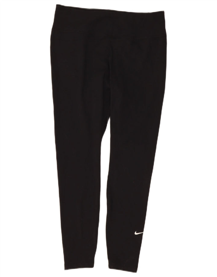 Leggings Nike Dri Fit da donna UK 14 grande poliestere nero