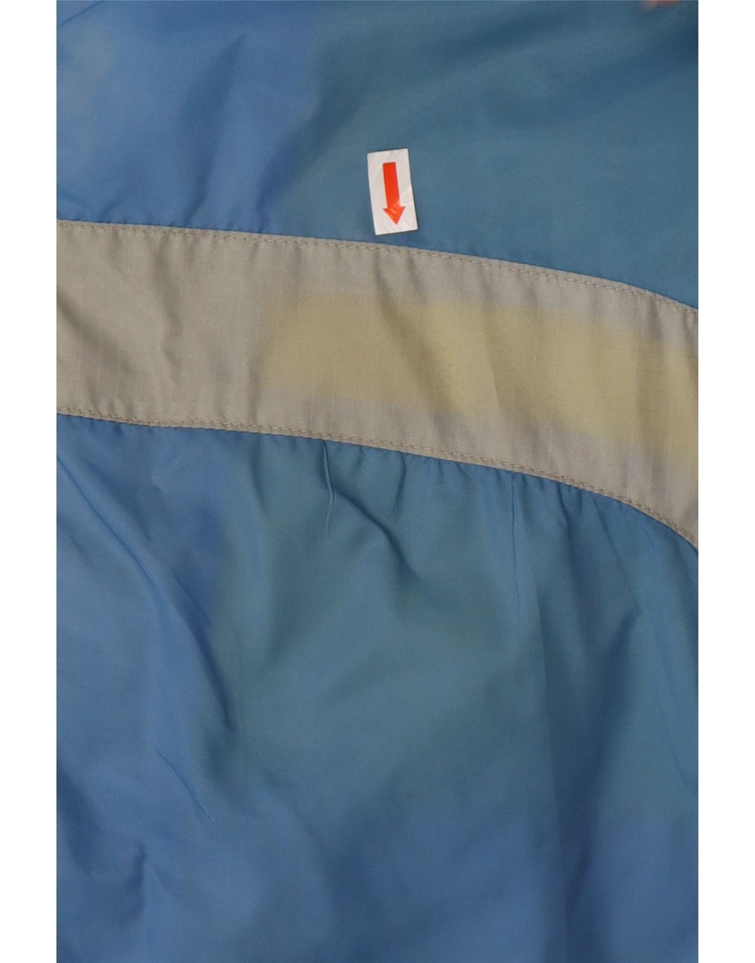 DIADORA Giacca da tuta grafica da uomo Large Blu Colourblock in poliammide