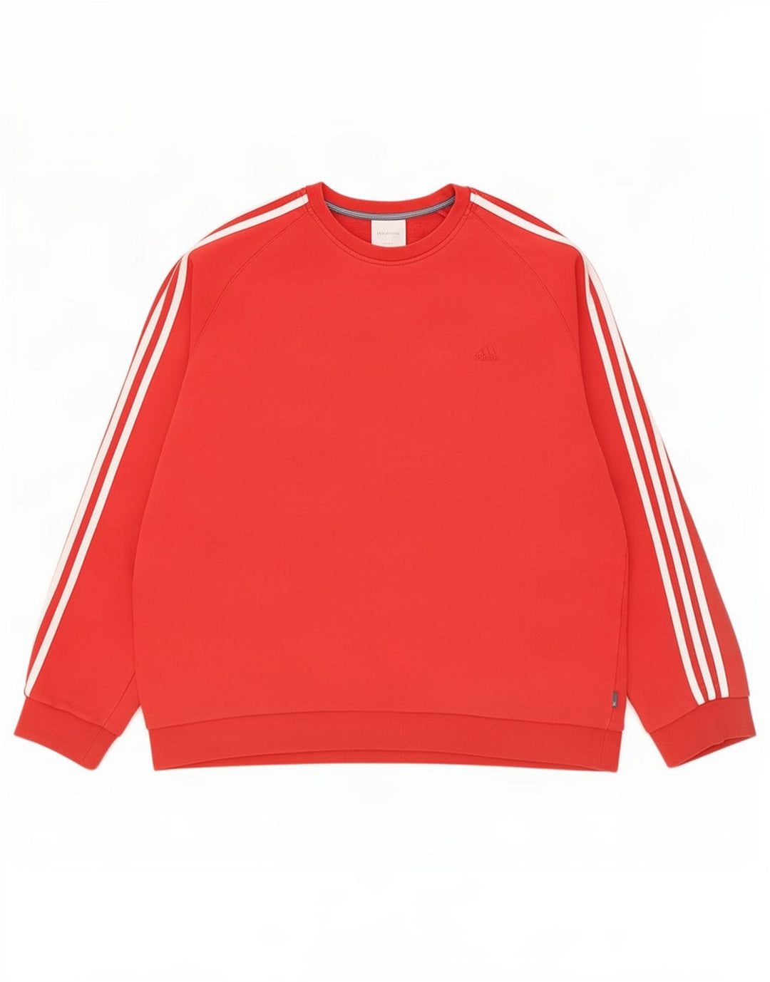 Felpa Adidas Uomo Maglione 2XL Rosso Cotone