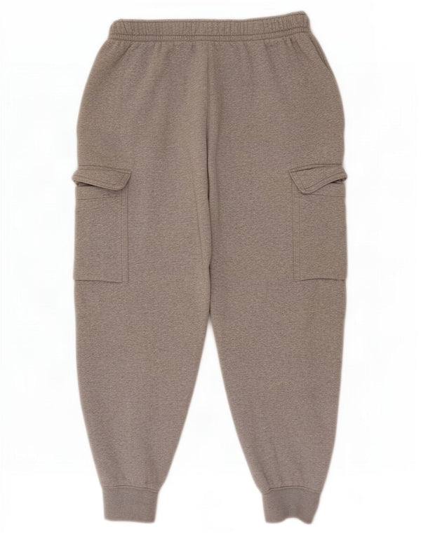 Pantaloni da tuta Nike Capri da uomo, pantaloni da jogging, piccoli, in cotone grigio screziato