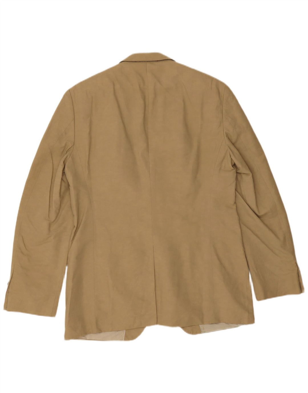Giacca blazer da uomo a 2 bottoni Hugo Boss UK 50 grande cotone beige