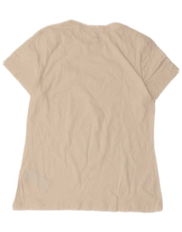 T-shirt da donna Puma UK 12 cotone beige medio