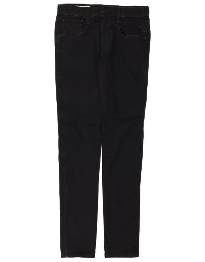 Replay Jeans slim da uomo W31 L34 cotone blu navy