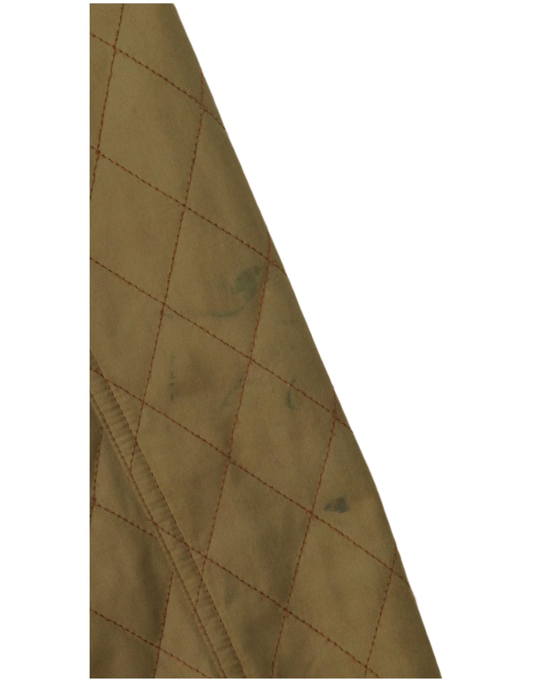 Crew Clothing Giacca trapuntata militare Sherpa da donna UK 14 Medio Cachi