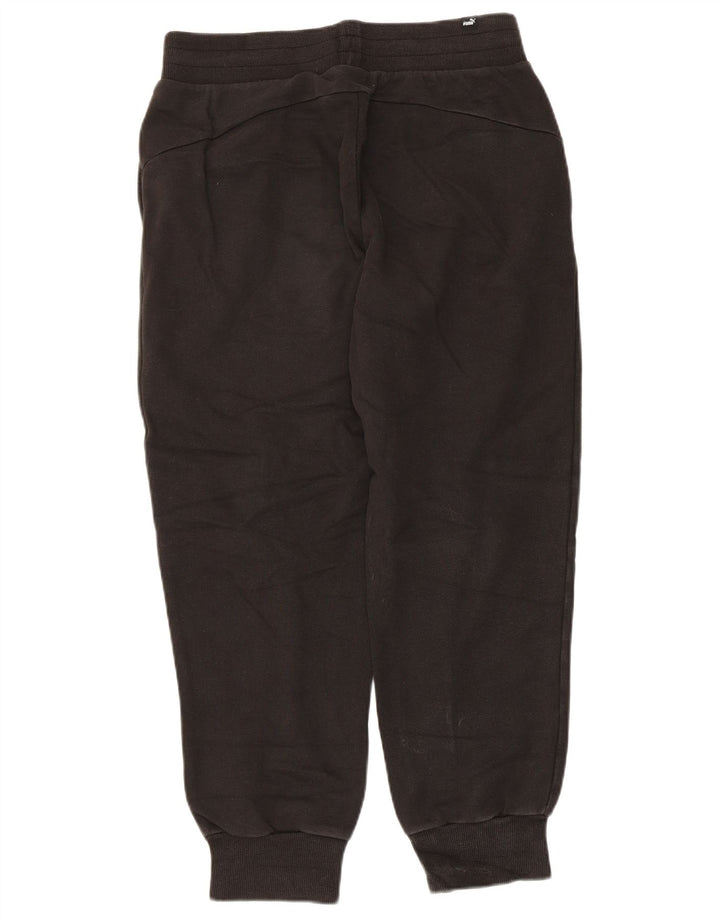 Pantaloni da tuta da donna Puma Joggers UK 14 Medium Black Cotton