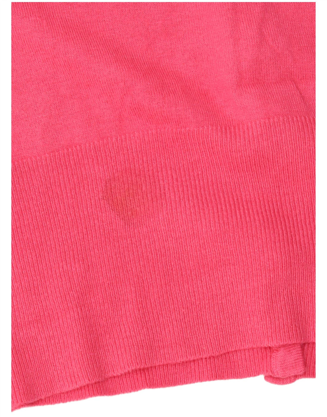Maglione cardigan corto da donna Marks & Spencer UK 14 Viscosa rosa medio