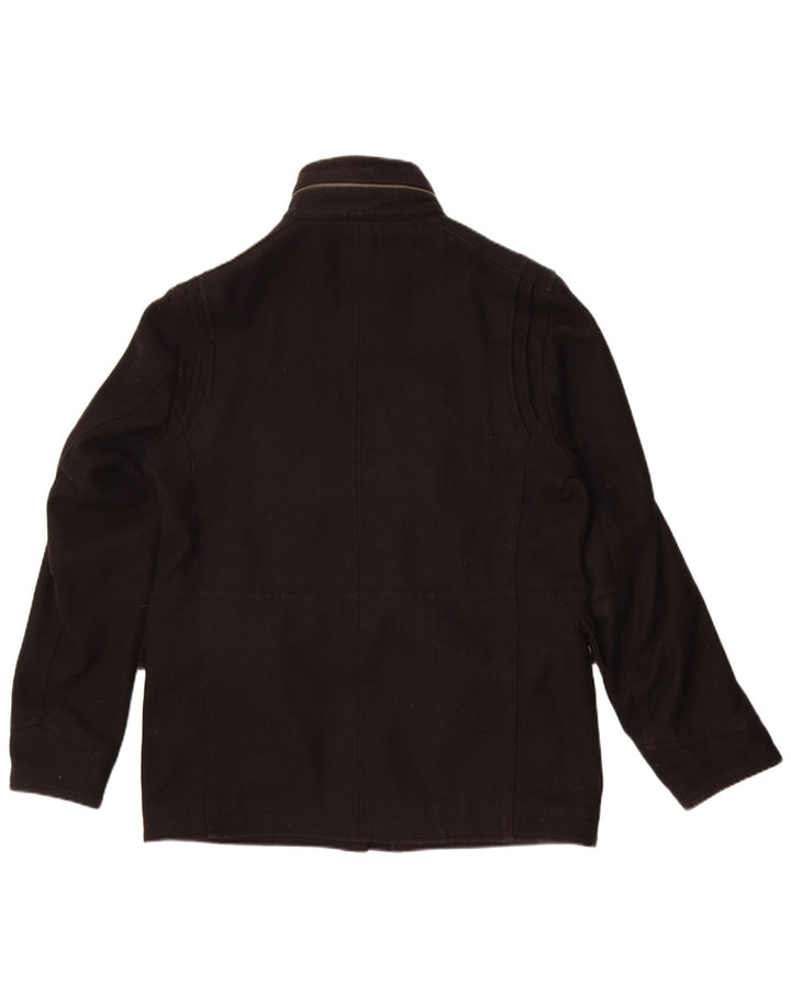 Giacca utility da uomo Quiksilver UK 38 lana nera media