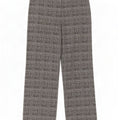 Pantaloni da abito da donna Marks & Spencer UK 14 Large W34 L32 a quadri grigi
