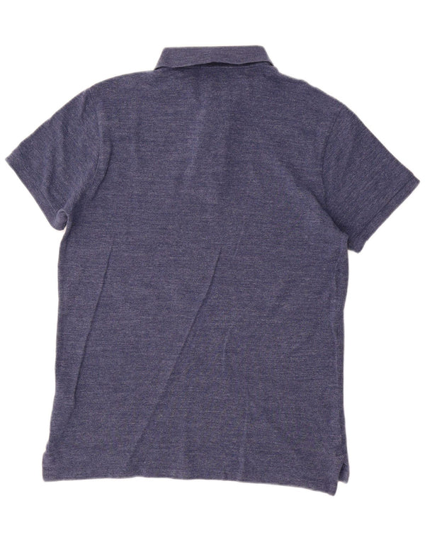 Polo Ralph Lauren Camicia slim fit da uomo grande in cotone blu navy