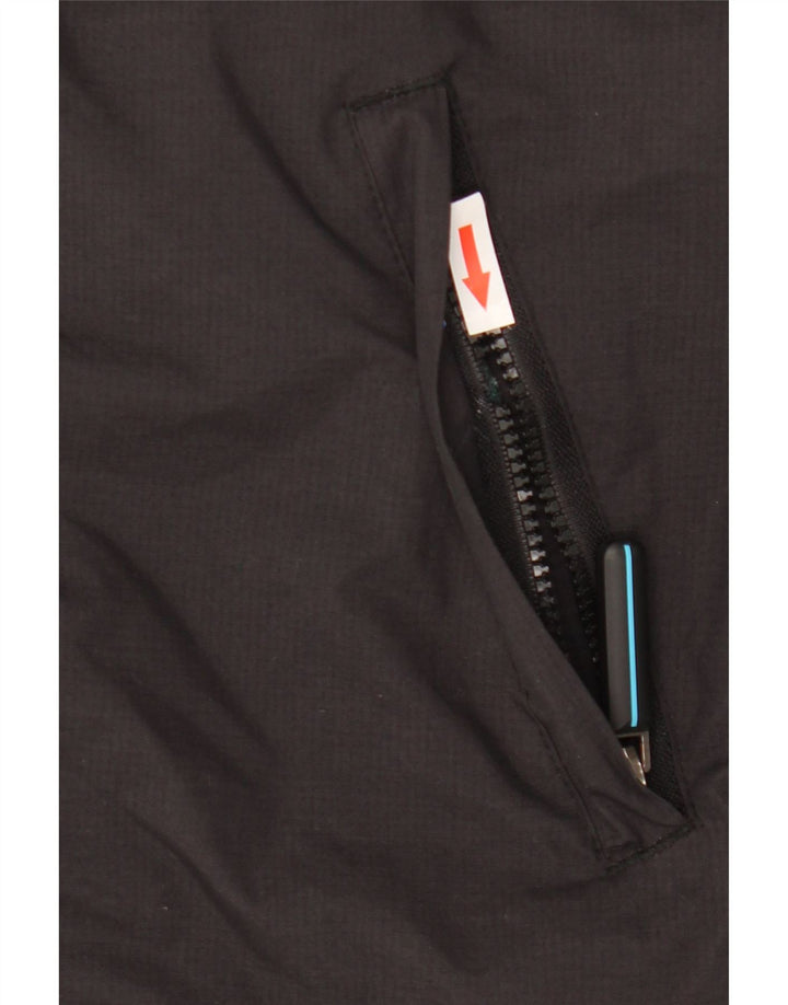Giacca antipioggia da uomo Superdry UK 40 Large in nylon nero