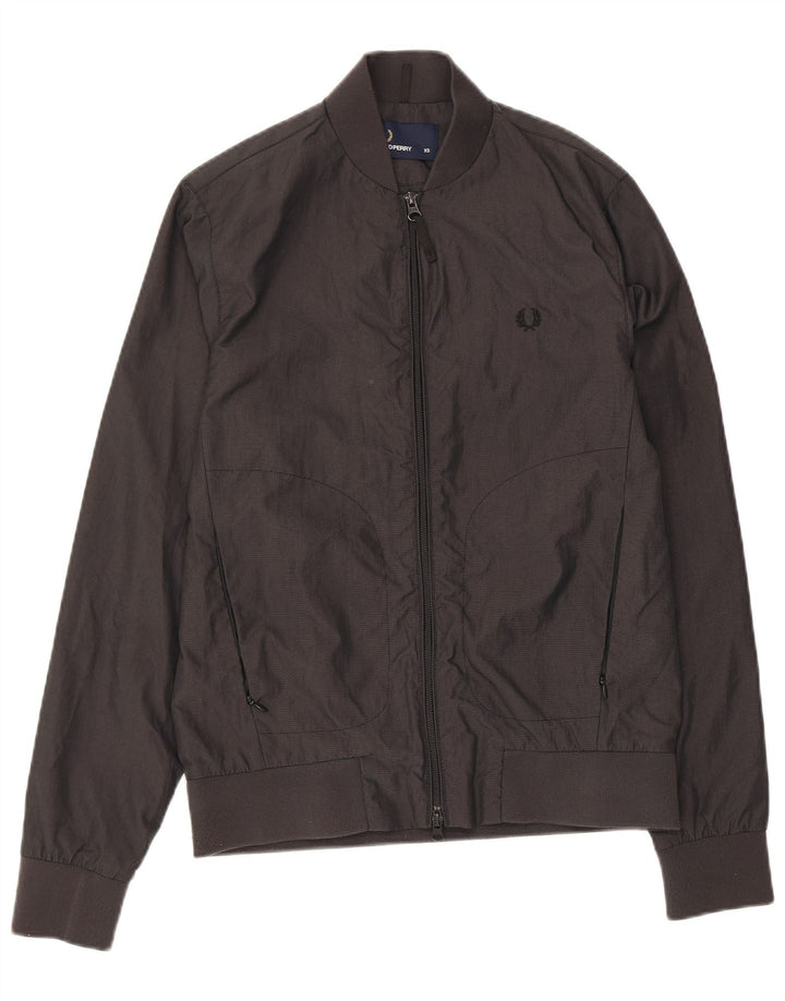 Giubbotto bomber da uomo Fred Perry UK 34 XS grigio poliammide