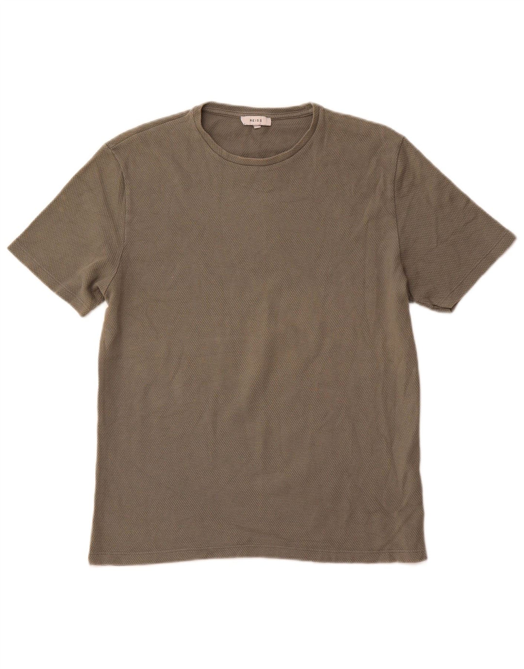 REISS T-shirt da uomo Top grande in cotone verde