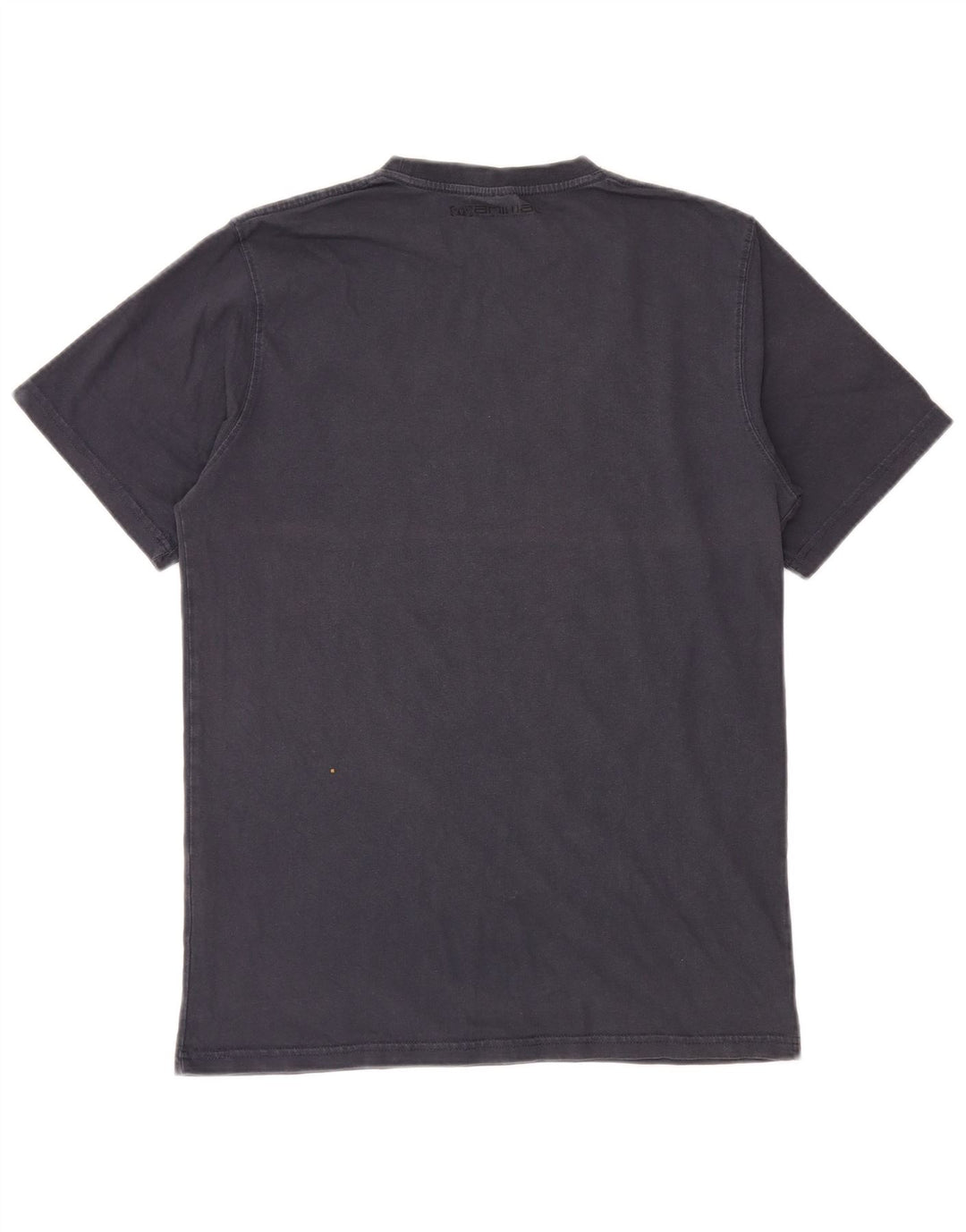 T-shirt grafica da uomo con animali Top in cotone blu navy medio