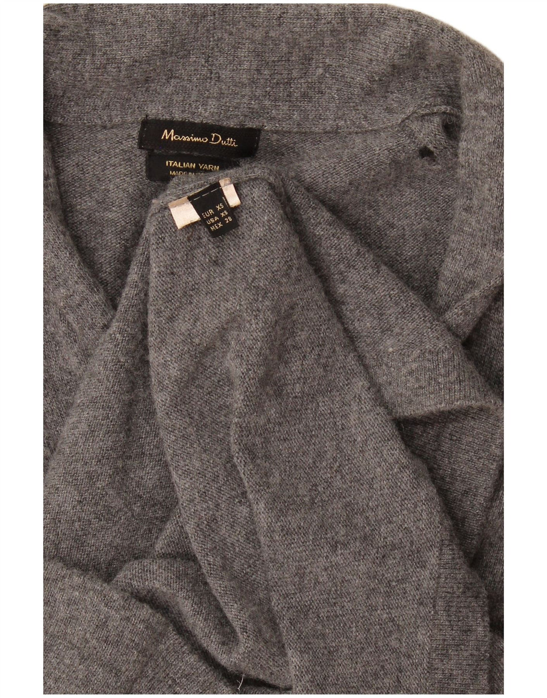 Abito maglione da donna Massimo Dutti UK 6 XS Grigio