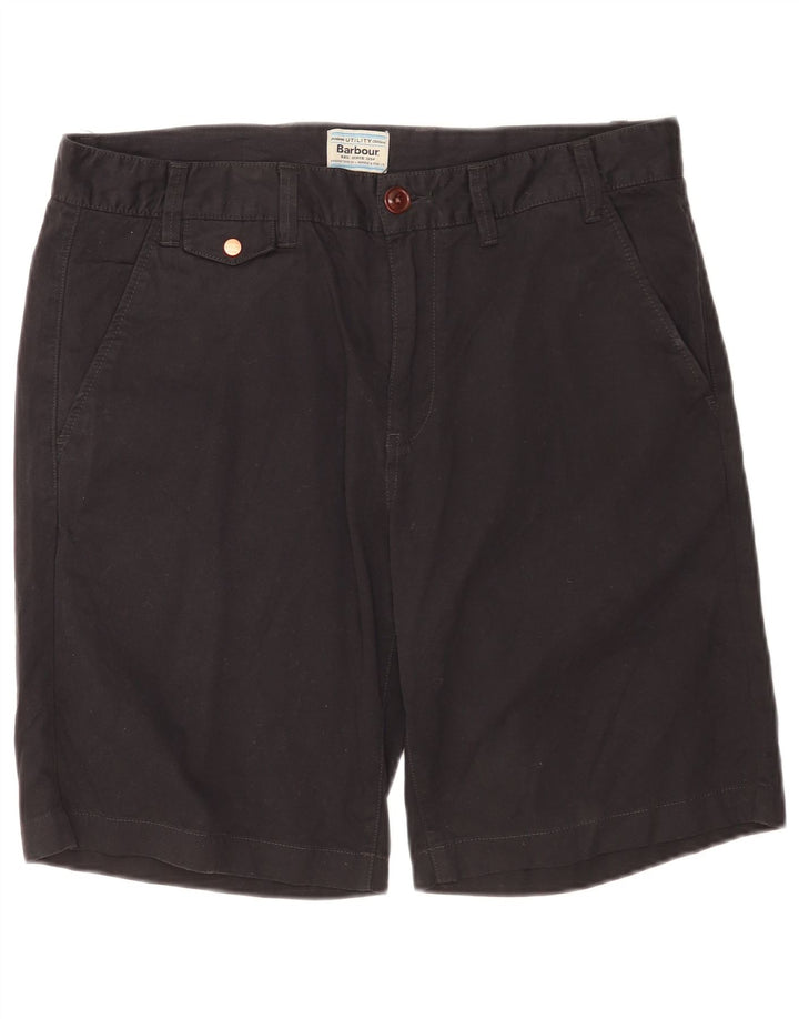 Pantaloncini chino Barbour da uomo vestibilità regolare W36 grande cotone nero